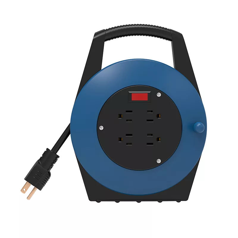 4 торгові точки USB -пластиковий котушка шнура 20 футів