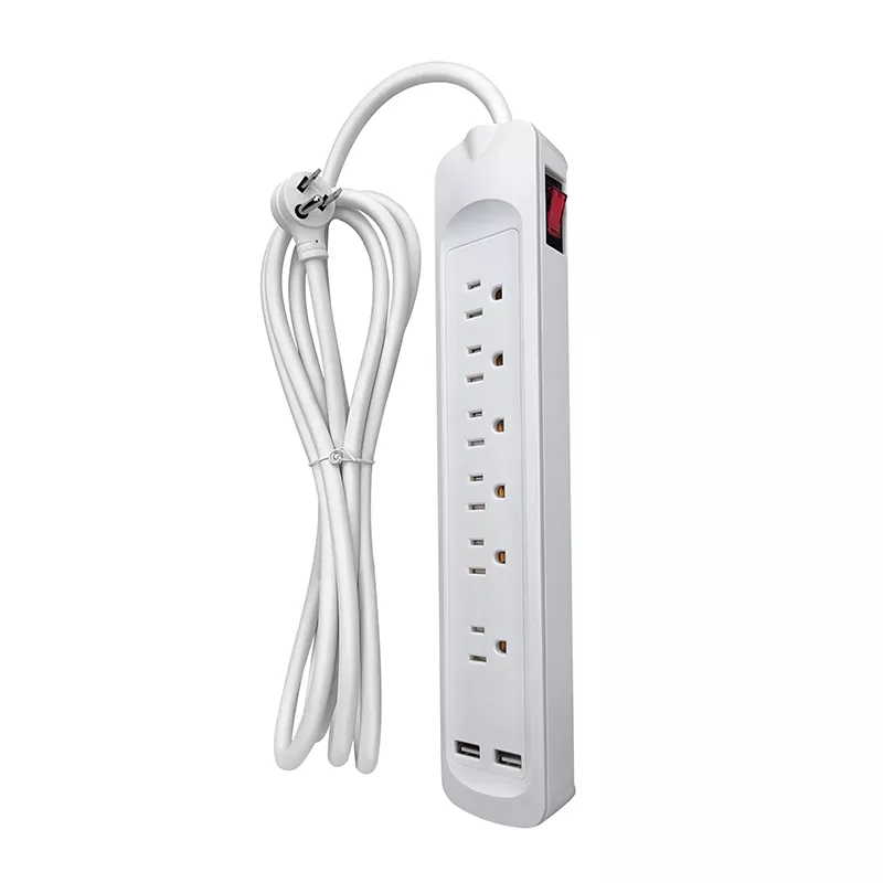 6 розеток USB Power Strip